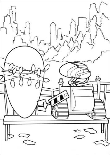 Kids-n-fun.com | 59 coloring pages of Wall e